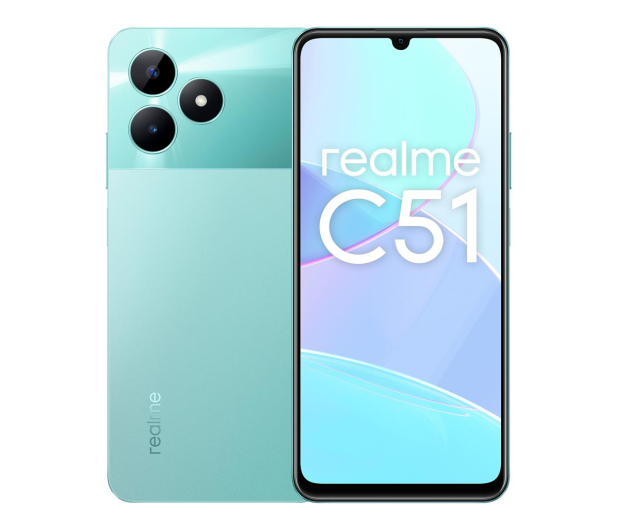 realme C51 4/128GB Mint Green NFC 33W 90Hz - 1165126 - zdjęcie
